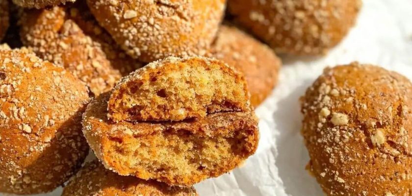 طرز تهیه کوکی گردویی با پیمانه لیوان بدون فر