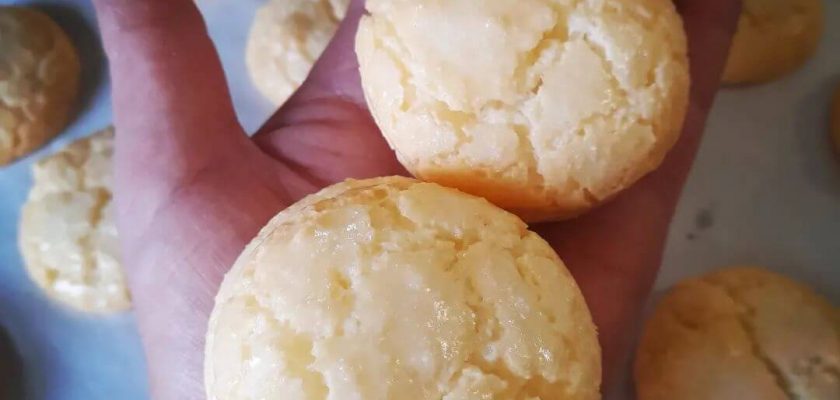 طرز تهیه شیرینی نارگیلی ترد و ترک دار