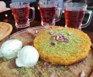 طرز تهیه کنافه با پنیر ماسکارپونه