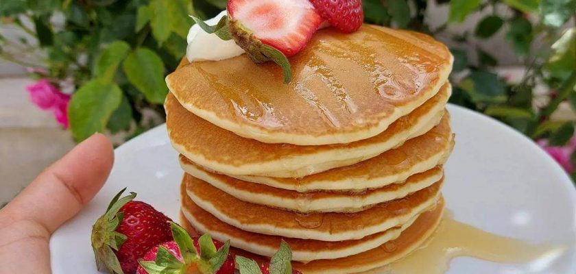 طرز تهیه پنکیک نازک و نرم و لطیف و خوشمزه