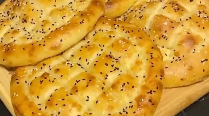 طرز تهیه نان پیده ترکیه ساده و خوشمزه