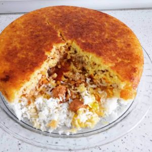 طرز تهیه ته چین قیمه بادمجان خوشمزه و مجلسی