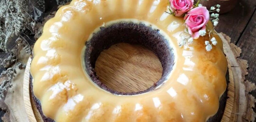 طرز تهیه فلن کیک خوشمزه مرحله به مرحله با پیمانه