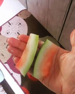 پاستیل پوست هندوانه