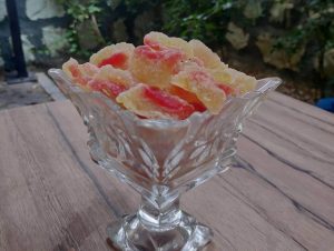 طرز تهیه پوست هندوانه شکری
