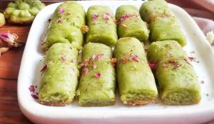 طرز تهیه شیرینی با اسفناج