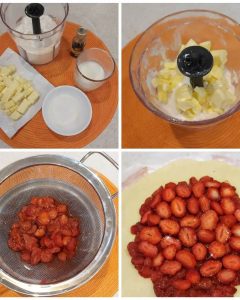 روش تهیه گلت توت فرنگی