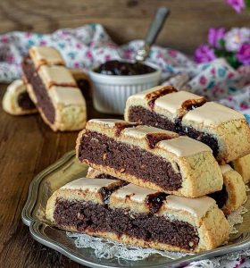 طرز تهیه بیسکویت مربایی متفاوت و خوشمزه