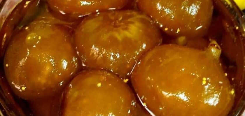 طرز تهیه مربای انجیر سفید درسته خوشمزه و مجلسی