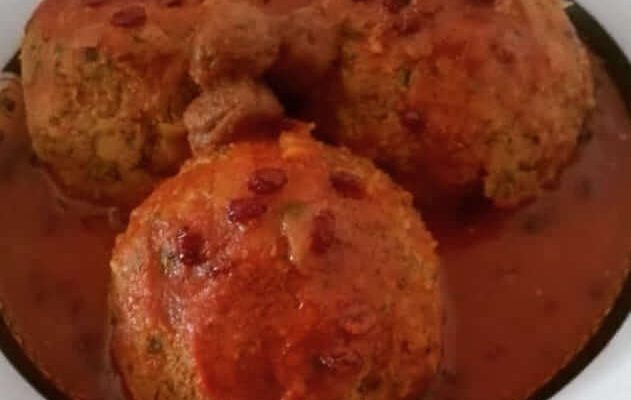 طرز تهیه کوفته تبریزی شکم پر اصیل و مجلسی