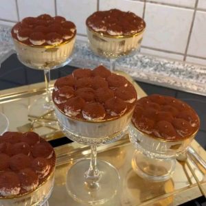طرز تهیه دسر تیرامیسو با بیسکویت لیدی فینگر