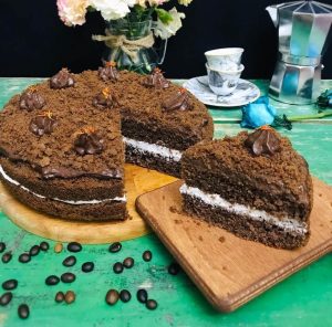 طرز تهیه کیک شکلاتی با روغن جامد