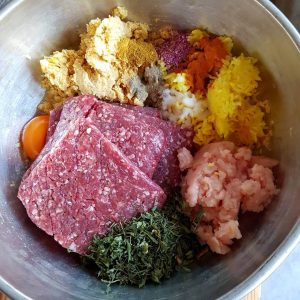 دستور پخت کوفته تبریزی با گوشت و مرغ