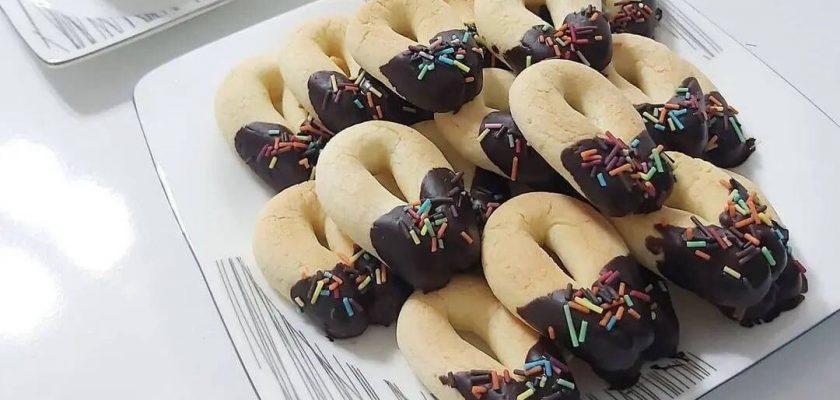 طرز تهیه شیرینی اشکی با کره یا مارگارین