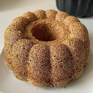 طرز تهیه کیک کنجدی