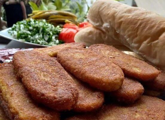 طرز تهیه کتلت ساندویچی لاهیجان