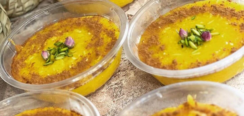 طرز تهیه شله زرد نذری حرفه ای