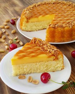 طرز تهیه تارت کیک کاراملی