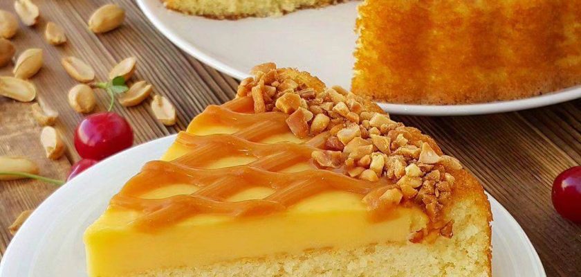 طرز تهیه تارت کیک کاراملی
