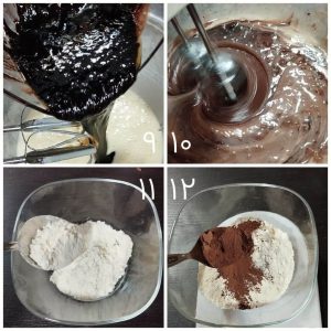 طرز تهیه براونی با شکلات تخته ای
