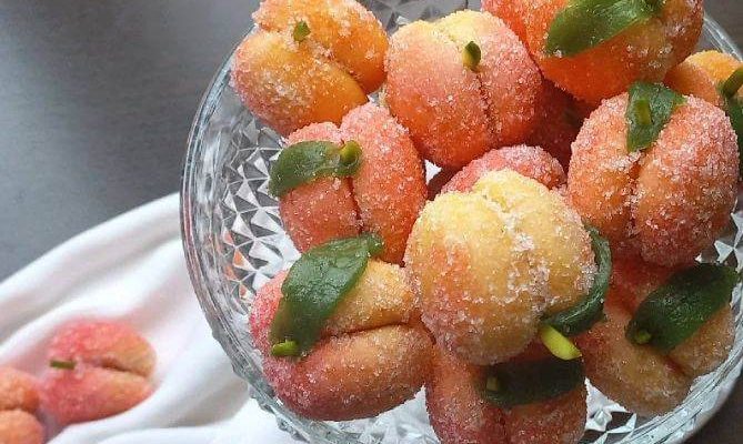 طرز تهیه کوکی هلویی شیک و خوشمزه