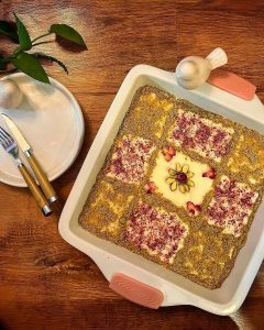 طرز تهیه عیش السرایا یک دسر عربی ساده و خوشمزه