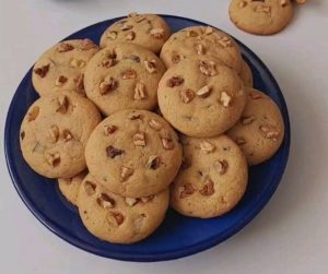 طرز تهیه کوکی با شکلات تخته ای