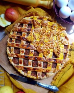 طرز تهیه تارت سیب و دارچین