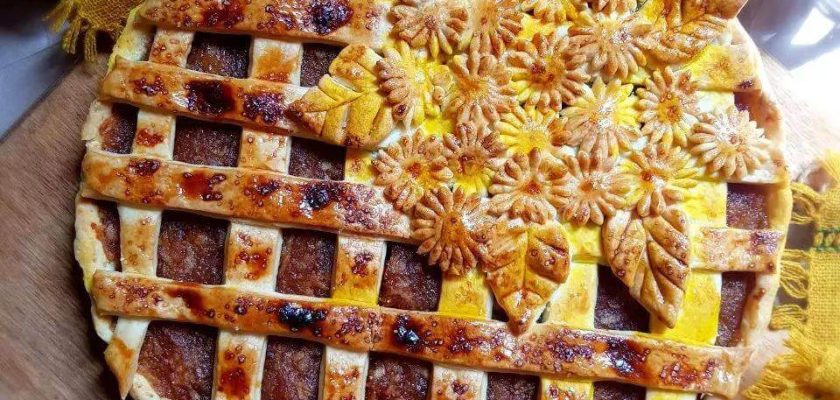 طرز تهیه تارت سیب و دارچین