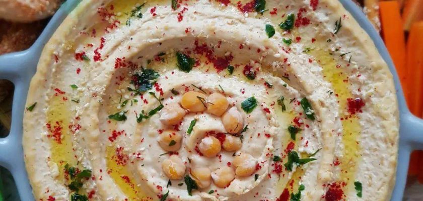 طرز تهیه حمص لبنانی