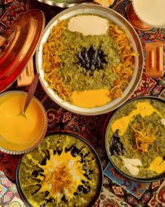 طرز تهیه آش جو با حبوبات و گندم بدون گوشت