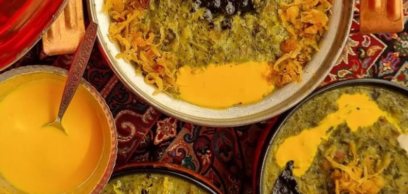 طرز تهیه آش جو با حبوبات و گندم بدون گوشت
