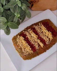 طرز تهیه کوکوی لوبیا سبز با سیب زمینی و گوشت
